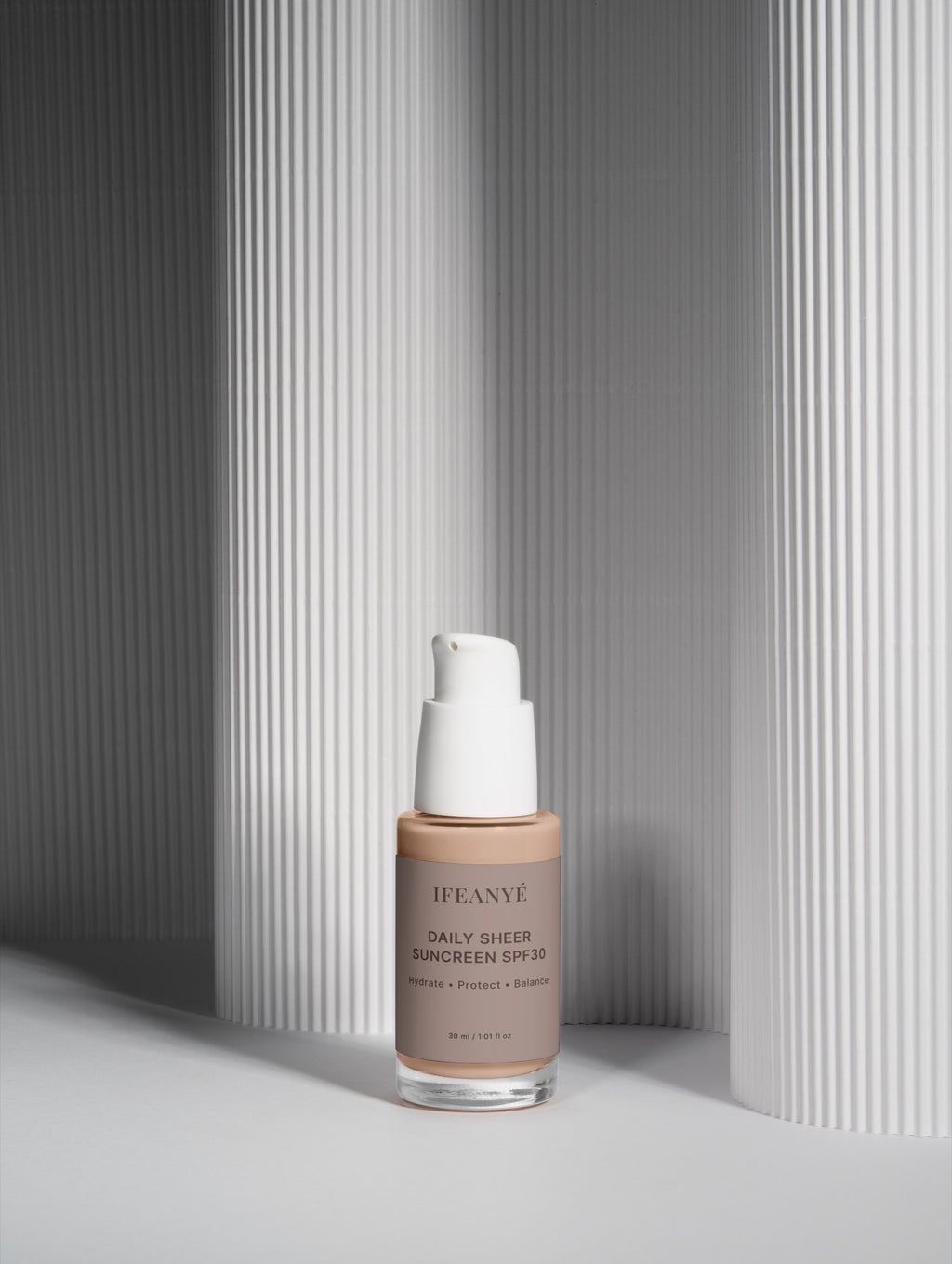 Sunscreen SPF30, with tint
